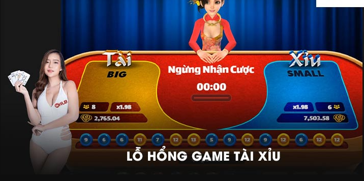 Lỗ hổng game Tài Xỉu và Cách dùng lỗ hổng chơi game dễ thắng