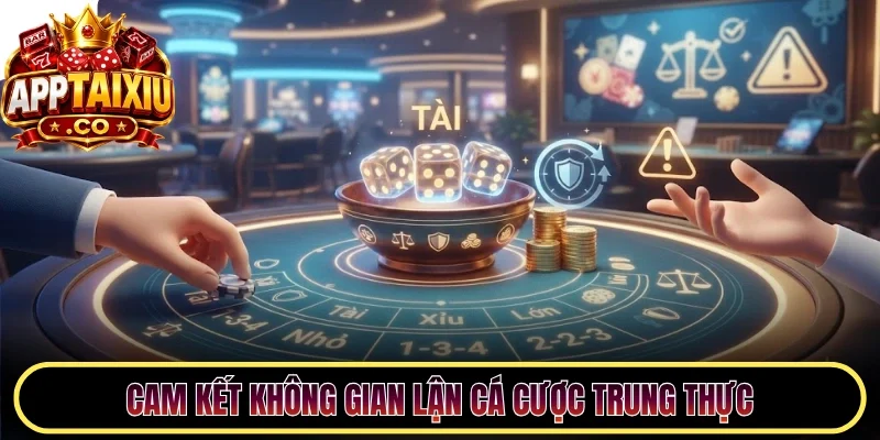 Cam kết không gian lận cá cược trung thực