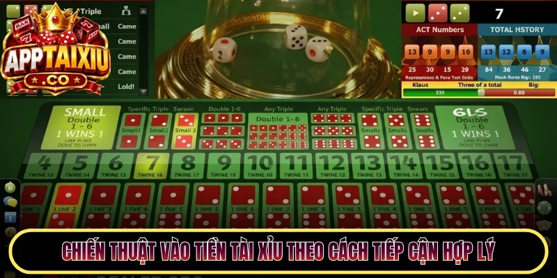 Chiến thuật vào tiền Tài Xỉu theo cách tiếp cận hợp lý
