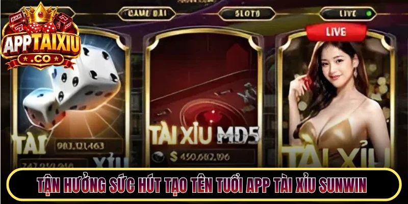 Tận hưởng sức hút tạo tên tuổi app Tài Xỉu Sunwin 
