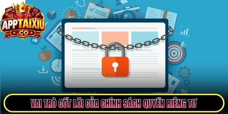 Vai trò cốt lõi của chính sách quyền riêng tư